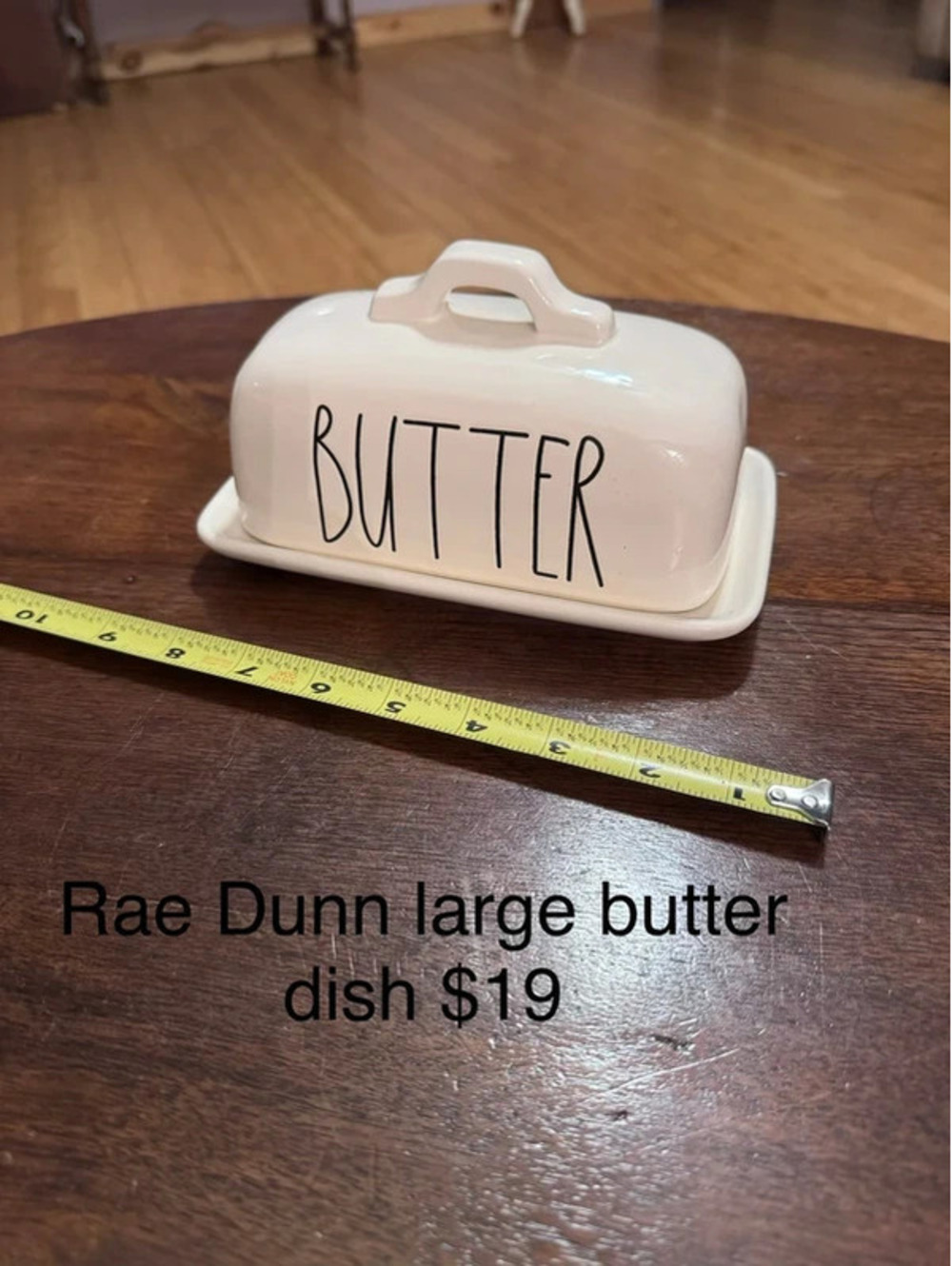 Rae Dunn Large Butter Dish